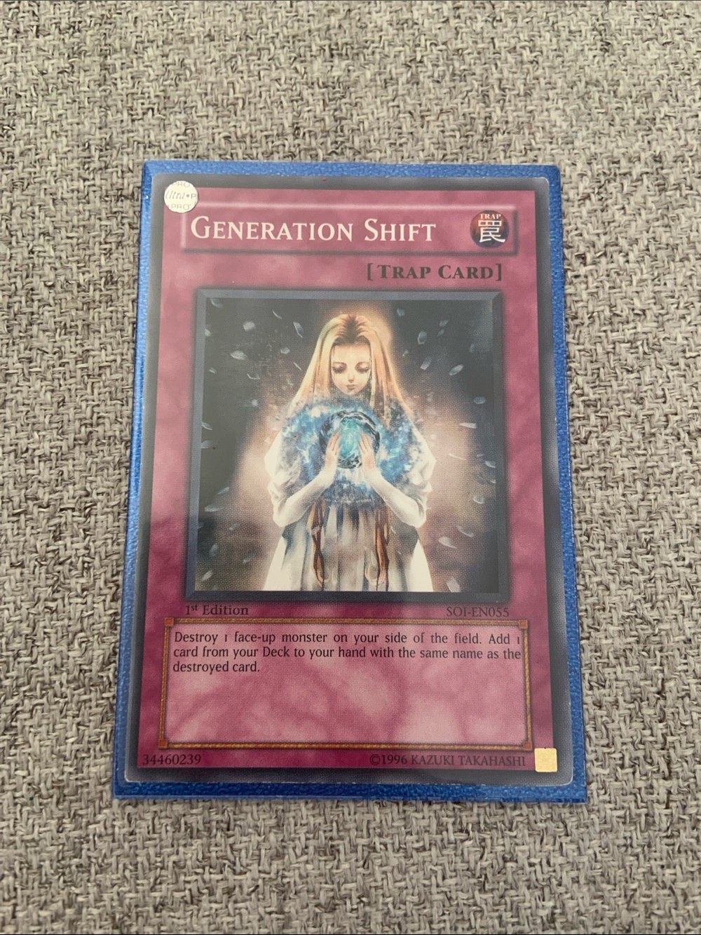 Generation Shift Trap Card - Yu-Gi-Oh Trading Card.